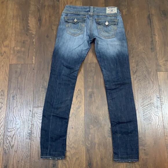 True Religion Back Flap Pocket Skinny Jeans - Picture 7 of 7